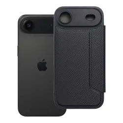 Etui z klapką na iPhone 17 AIR Razor Book czarne