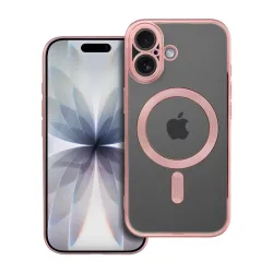 Etui na iPhone 17 Electro Mag Cover zgodne z MagSafe złoto różowe
