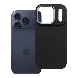 Etui na iPhone 17 Pro / 18 Pro (low camera edge) Frame czarne