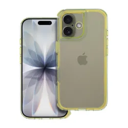 Etui na iPhone 17 Matrix Clear żółte