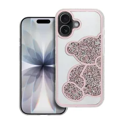 Etui na iPhone 17 Teddy Bear różowe