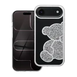 Etui na iPhone 17 AIR Teddy Bear srebrne