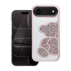 Etui na iPhone 17 AIR Teddy Bear różowe