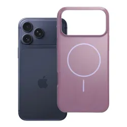 Etui na iPhone 17 Pro Max / 18 Pro Max (low camera edge) Glossy Mag Cover zgodny z MagSafe fioletowe