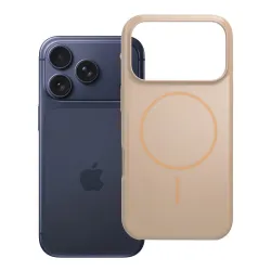 Etui na iPhone 17 Pro / 18 Pro (low camera edge) Glossy Mag Cover zgodny z MagSafe pasuje do iPhone 17 Pro / 18 Pro (low camera edge) złote