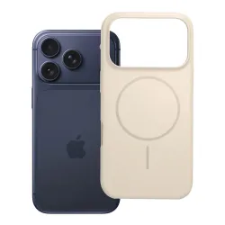 Etui na iPhone 17 PRO Glossy Mag Cover zgodny z MagSafe białe