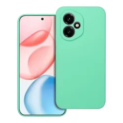 Etui na Honor 400 5G Silicone 2mm (camera protection) miętowe