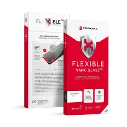 Szkło hybrydowe 5D do iPhone 17 PRO MAX / 18 PRO MAX Forcell Flexible czarne