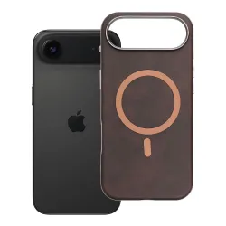 Etui na iPhone 17 AIR Gentleman Mag Cover zgodne z MagSafe brązowe