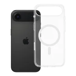 Etui na iPhone 17 AIR Clear Mag Cover Elite (Str / NIEŻÓŁKNĄCY / Camera Control Button) zgodne z MagSafe transparentne
