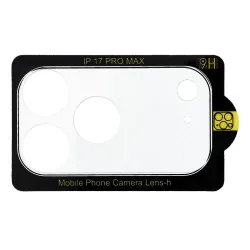 Szkło hartowane 5D Full Glue na aparat do iPhone 17 PRO MAX transparentne