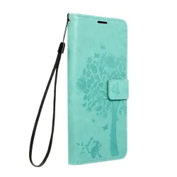 Etui z klapką na Samsung A17 / A18 Mezzo Book drzewo zielone