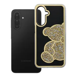 Etui na Samsung A17 / A18 Teddy Bear złote