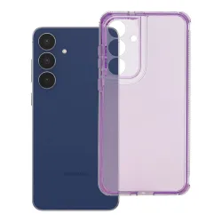 Etui na Samsung S25 FE Matrix Clear jasnofioletowe
