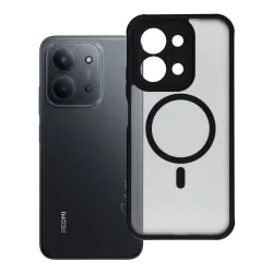 Etui na Xiaomi Redmi 15C (173,16 x 81,07 x 8,2) Full Matte Mag Cover zgodne z MagSafe czarne