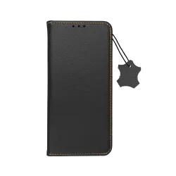 Etui z klapką na Xiaomi Redmi 15C (173,16 x 81,07 x 8,2) Smart Pro Book skórzane czarne