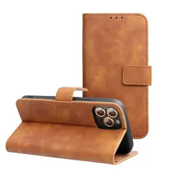 Etui z klapką na Xiaomi Redmi 15 4G / 5G (171.1) Tender Book brązowe