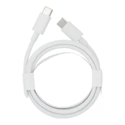 Oryginalny Kabel USB C do USB C Google 3A bulk biały
