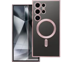 Etui na Xiaomi Redmi 15 4G / 5G (171,1mm) Electro Mag Cover zgodne z MagSafe złoto różowe