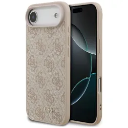 GUESS futerał do IPHONE 17 Air GUHCP17MG4GFPI (PU 4G Classic) różowy