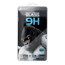 Szkło hartowane do iPhone 17 AIR X-One Full Cover Extra Strong Matowe (full glue) czarne
