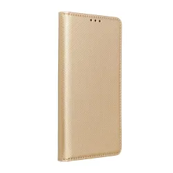 Etui z klapką na Motorola G05 Smart Case Book złote