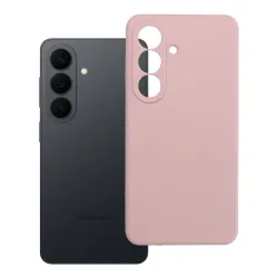 Etui na Samsung S26 Silicone 2mm (camera protection) pudrowy róż