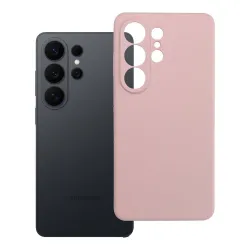 Etui na Samsung S26 ULTRA Silicone 2mm (camera protection) pudrowy róż