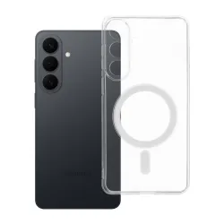 Etui na Samsung S26 PLUS Clear Case 2 mm Mag Cover zgodne z MagSafe (camera protection) transparentne