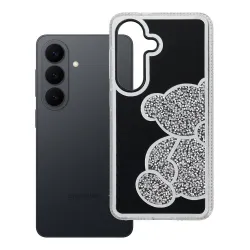 Etui na Samsung S26 Teddy Bear srebrne