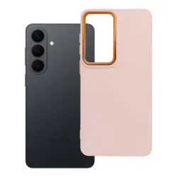 Etui na Samsung S26 PLUS Frame pudrowy róż
