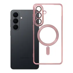 Etui na Samsung S26 PLUS Electro Mag Cover zgodne z MagSafe złoto różowe