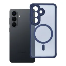 Etui na Samsung S26 Full Matte Mag Cover zgodne z MagSafe niebieskie