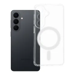 Etui na Samsung S26 PLUS Clear Mag Cover (Str / Camera Protection) zgodne z MagSafe transparentne