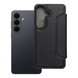 Etui z klapką na Samsung S26 Razor Book czarne