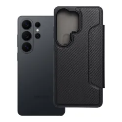 Etui z klapką na Samsung S26 ULTRA Razor Book czarne