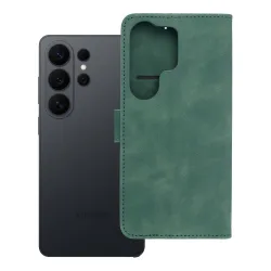Etui z klapką na Samsung S26 ULTRA Tender Book zielone