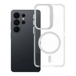 Etui na Samsung S26 Lens Mag Cover zgodne z MagSafe białe