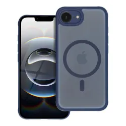 Etui na iPhone 14 Full Matte Mag Cover zgodne z MagSafe niebieskie