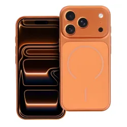 Etui na iPhone 13 Make zgodne z MagSafe pomarańczowe