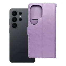 Etui z klapką na Samsung S26 ULTRA Mezzo Book łapacz snów fioletowy