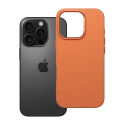 Etui na iPhone 16 PRO K-Look zgodne z MagSafe pomarańczowe
