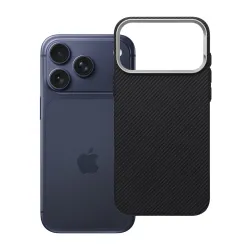 Etui na iPhone 17 Pro Max / 18 Pro Max (low camera edge) K-Look zgodne z MagSafe czarne