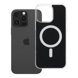 Etui na iPhone 16 PRO MAX Clear Fusion Mag Cover zgodne z MagSafe czarne