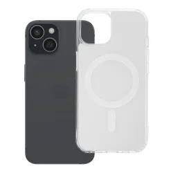 Etui na iPhone 15 Clear Fusion Mag Cover zgodne z MagSafe białe