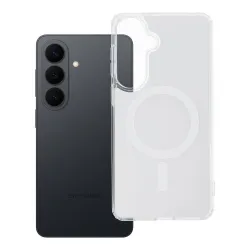 Etui na Samsung S26 PLUS Clear Fusion Mag Cover zgodne z MagSafe białe