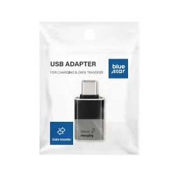 Adapter USB A 3.0 do USB-C Blue Star czarny