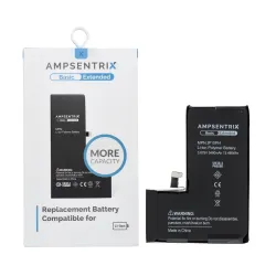 AmpSentrix Basic bateria do iPhone 15 PRO (zwiększona pojemność 3480 mAh)