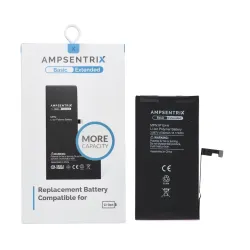 AmpSentrix Basic bateria do iPhone 15 Plus (zwiększona pojemność 4700 mAh)