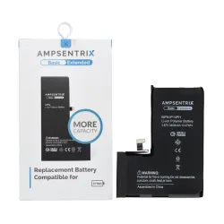 AmpSentrix Basic bateria do iPhone 14 Pro (zwiększona pojemność 3480 mAh)